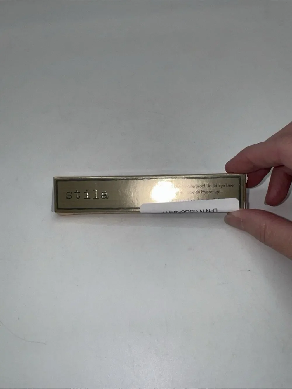 Stila Stay All Day Waterproof Liquid Eyeliner In Snow 0.016 Fl Oz 0.5 ml